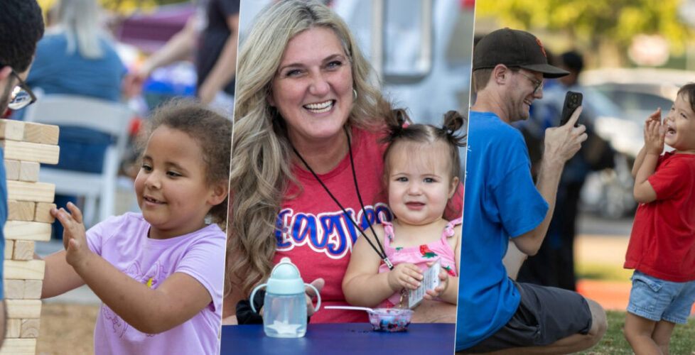 Allen ISD Heart at Work Program celebrated employees at a Homecoming tailgate, sponsored by Layne’s Chicken Fingers, offering free food, games, and music for staff and families. The program partners with local businesses to provide recognition, events, and discounts for employees.